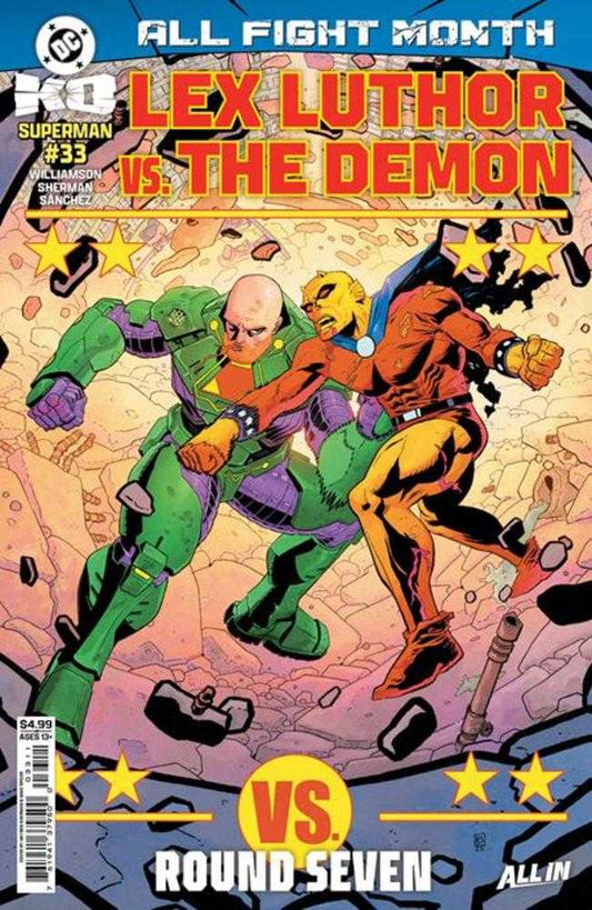Superman 33 Cover A Hayden Sherman (DC K.O.) - Cadets Toys & Comics