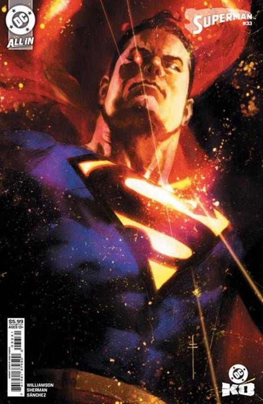 Superman 33 Cover C Sebastian Fiumara Card Stock Variant (DC K.O.) - Cadets Toys & Comics