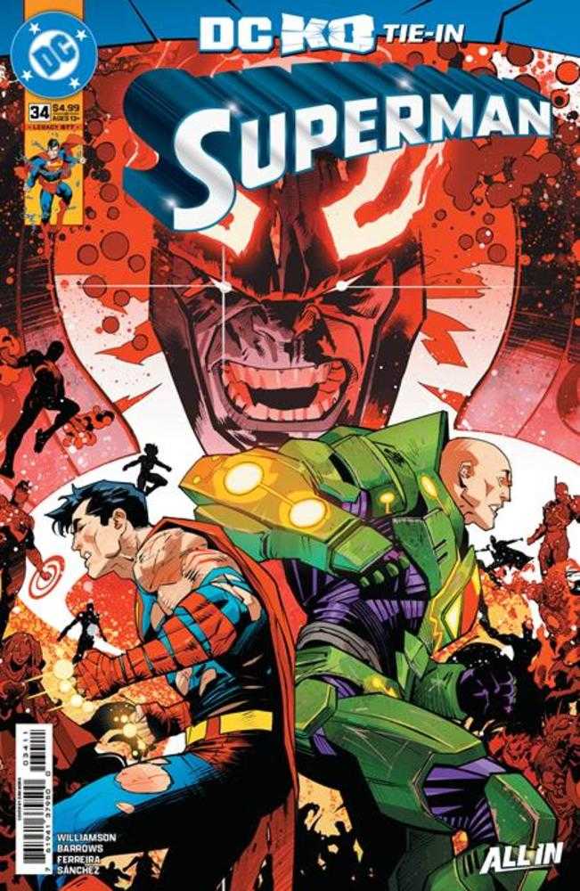 Superman 34 Cover A Dan Mora (DC K.O.) - Cadets Toys & Comics
