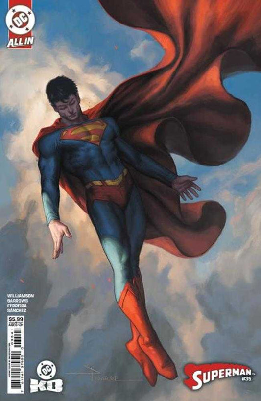 Superman 35 Cover D Davide Paratore Card Stock Variant (DC K.O.) - Cadets Toys & Comics