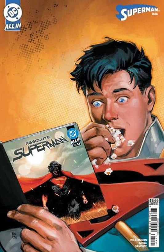 Superman 36 Cover C Rod Reis Absolute Superman Card Stock Variant - Cadets Toys & Comics