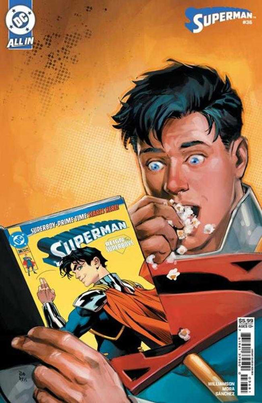 Superman 36 Cover H Rod Reis Superman Card Stock Variant - Cadets Toys & Comics