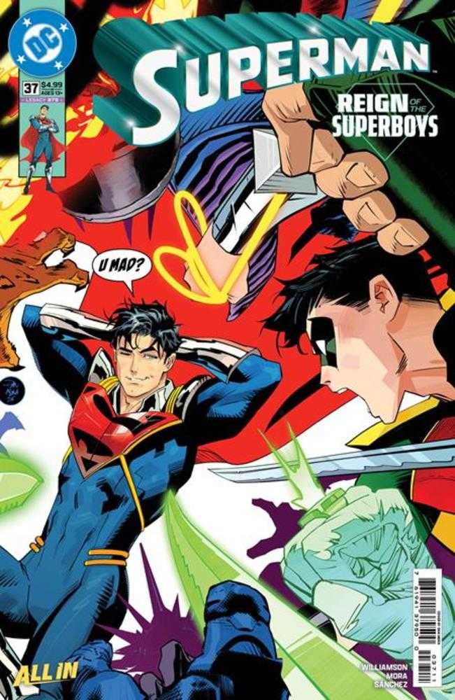 Superman 37 Cover A Dan Mora (The Reign Of The Superboys) - Cadets Toys & Comics