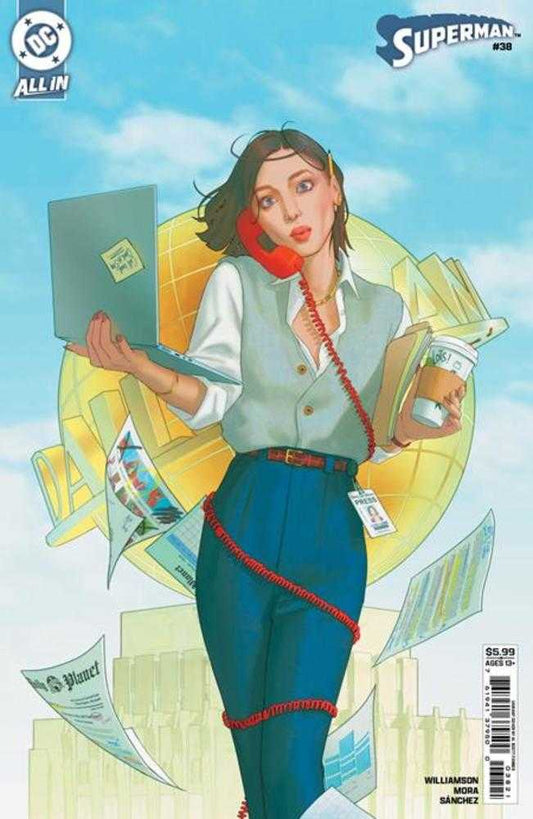 Superman 38 Cover B W Scott Forbes Card Stock Variant (The Reign Of The Superboys) - Cadets Toys & Comics