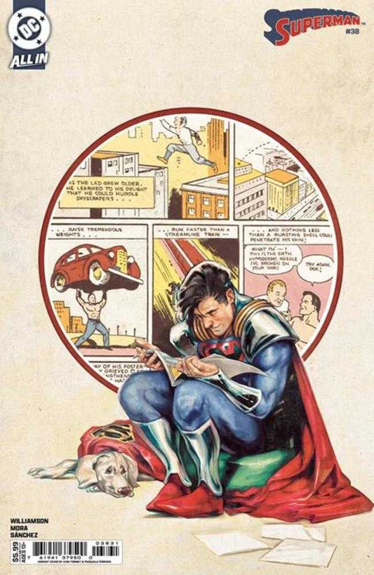 Superman 38 Cover C Cian Tormey Card Stock Variant (The Reign Of The Superboys) - Cadets Toys & Comics