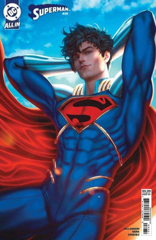 Superman 39 Cover C Ariel Diaz Card Stock Variant (The Reign Of The Superboys) - Cadets Toys & Comics
