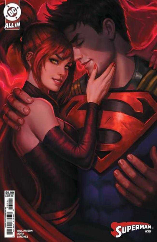 Superman 39 Cover F Aaron Bartling Card Stock Variant (The Reign Of The Superboys) - Cadets Toys & Comics