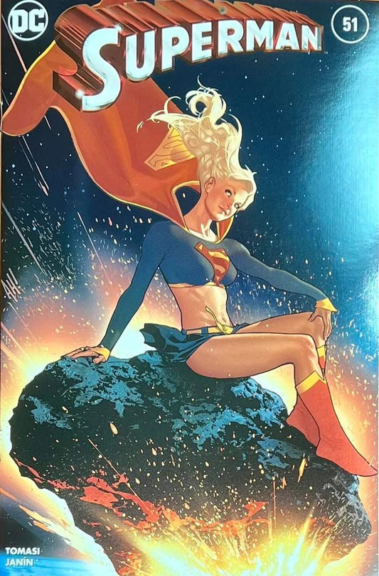 Superman 51 Adam Hughes Exclusive Mexican Foil Variant - Cadets Toys & Comics
