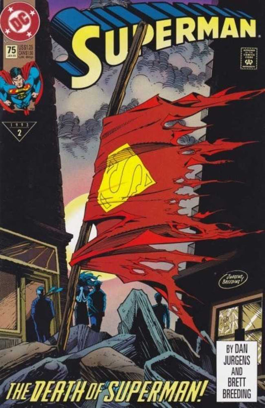 Superman 75 Facsimile Edition Cover B Dan Jurgens Foil Variant - Cadets Toys & Comics