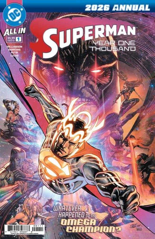 Superman Annual Year One Thousand 1 (One Shot) Cover A Eddy Barrows (DC K.O.) - Cadets Toys & Comics
