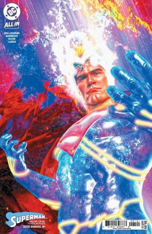 Superman Annual Year One Thousand 1 (One Shot) Cover B Mark Spears Card Stock Variant (DC K.O.) - Cadets Toys & Comics