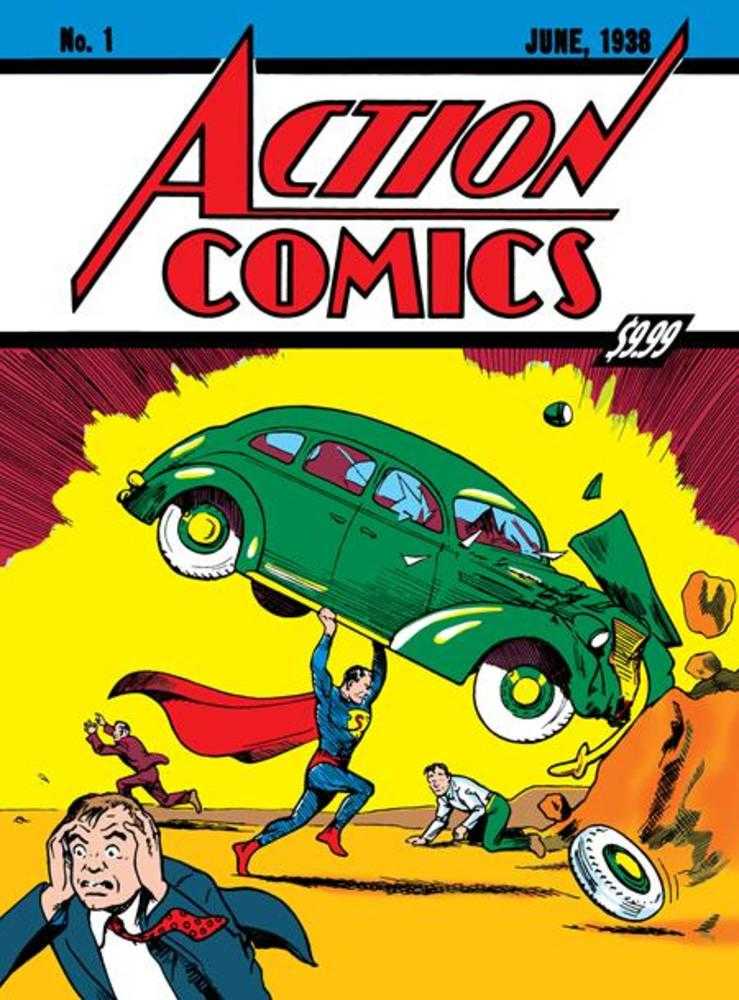 Superman Day 2025 - Action Comics 1 Golden Age Sized Facsimile Edition Cover A Joe Shuster - Cadets Toys & Comics