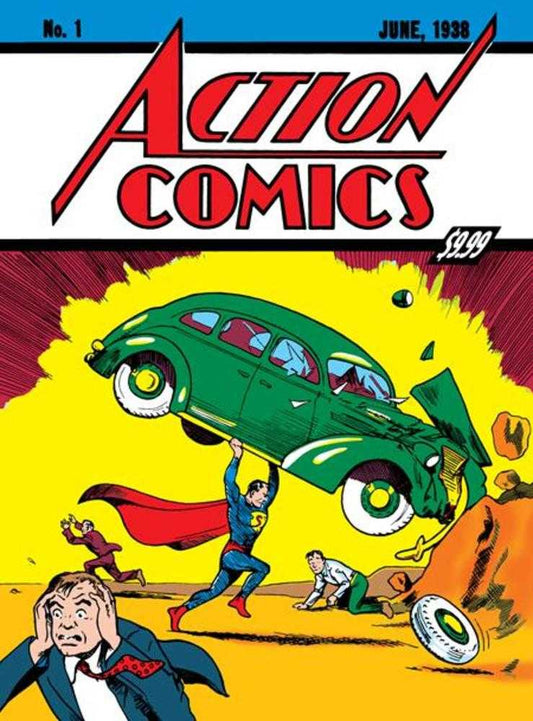 Superman Day 2025 - Action Comics 1 Golden Age Sized Facsimile Edition Cover A Joe Shuster - Cadets Toys & Comics
