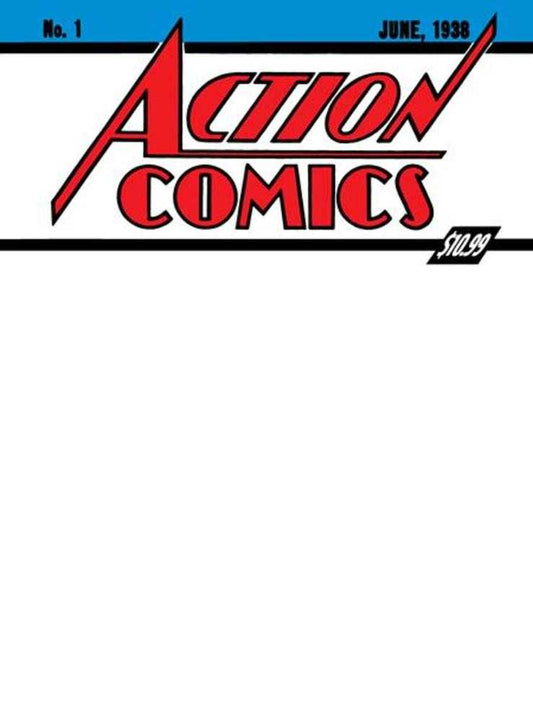 Superman Day 2025 - Action Comics 1 Golden Age Sized Facsimile Edition Cover D Blank Variant - Cadets Toys & Comics