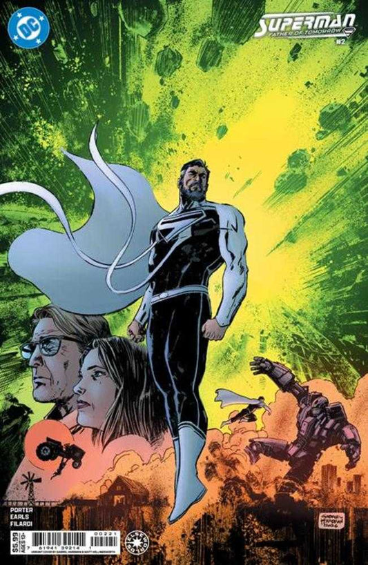 Superman Father Of Tomorrow 2 (Of 6) Cover B Gabriel Hardman Card Stock Variant - Cadets Toys & Comics