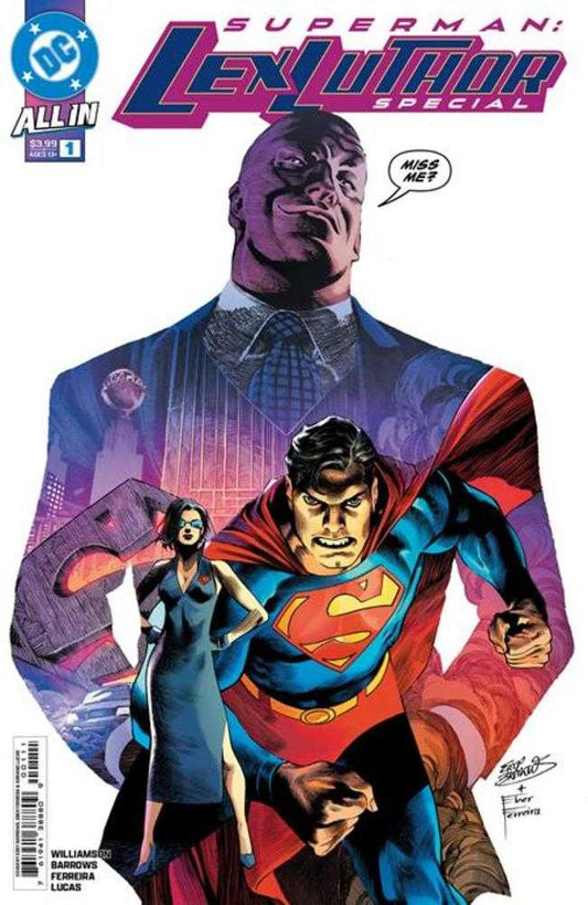 Superman Lex Luthor Special 1 (One Shot) Cover A Eddy Barrows & Eber Ferreira - Cadets Toys & Comics