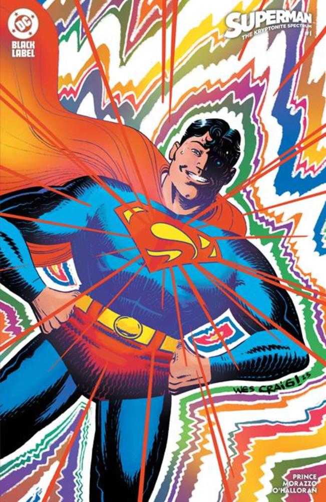 Superman: El espectro de la kriptonita #1 (de 5) Portada D Wes Craig Variante metalizada (Para adultos)