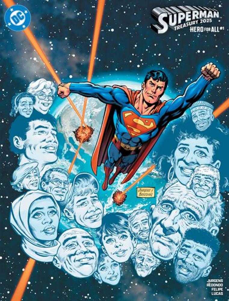 Superman Treasury 2025 Hero For All #1 (Número Único) Portada B Variante de Dan Jurgens