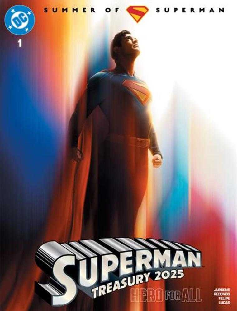 Superman Treasury 2025 Héroe para todos n.° 1 (número único) Portada D Variante fotográfica de la película de Superman