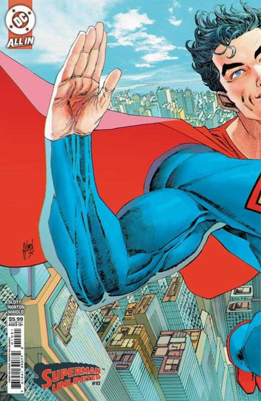 Superman Unlimited 10 Cover B Guillem March Connecting Card Stock Variant - Cadets Toys & Comics