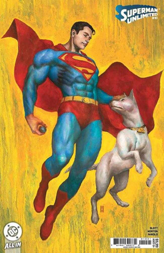 Superman Unlimited 10 Cover D Mike Choi Card Stock Variant - Cadets Toys & Comics