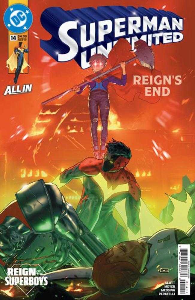 Superman Unlimited 14 Cover A Taurin Clarke (The Reign Of The Superboys) - Cadets Toys & Comics