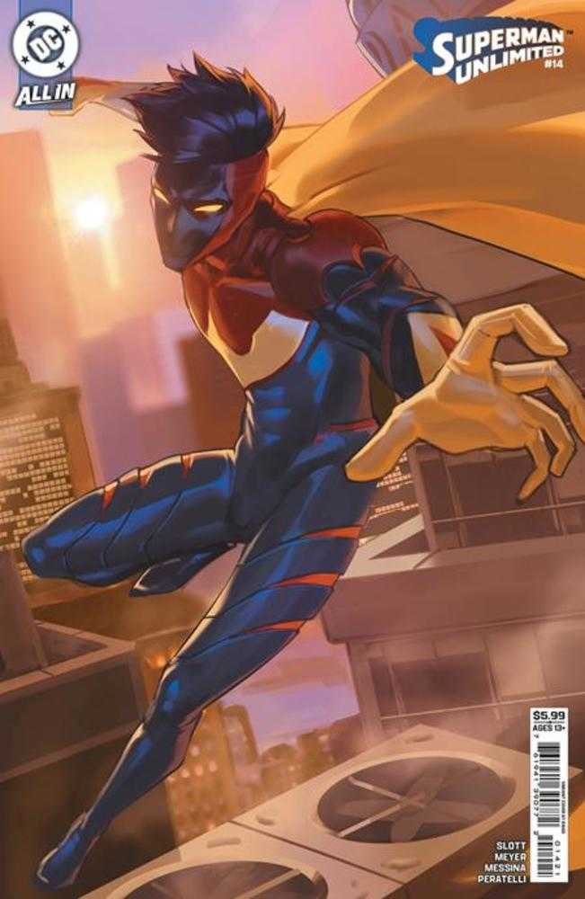 Superman Unlimited 14 Cover B Raiko Card Stock Variant (The Reign Of The Superboys) - Cadets Toys & Comics