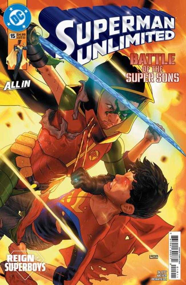 Superman Unlimited 15 Cover A Taurin Clarke (The Reign Of The Superboys) - Cadets Toys & Comics