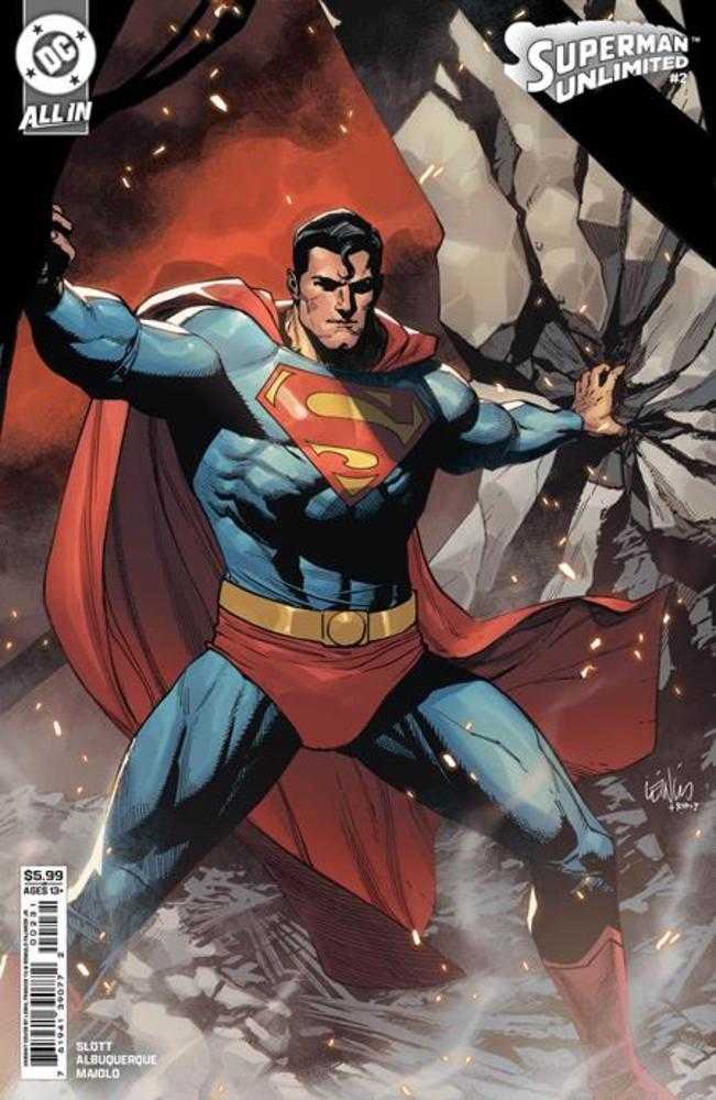 Superman Unlimited #2 Portada B Leinil Francis Yu Variante en cartulina