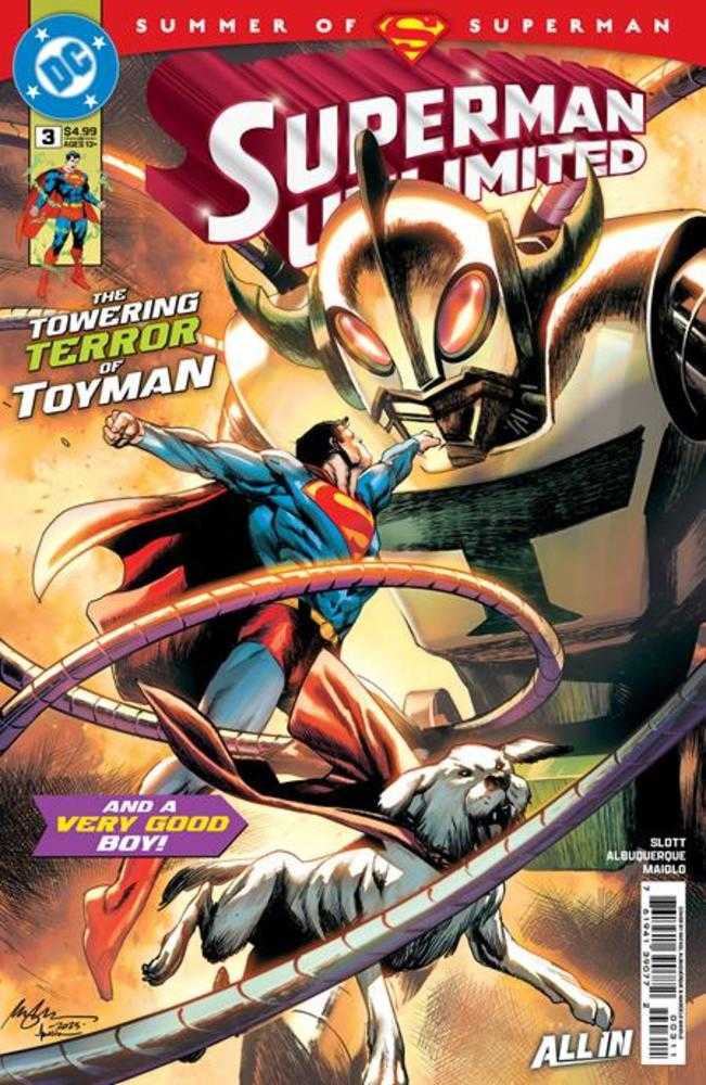 Superman Unlimited #3 Portada A Rafael Albuquerque