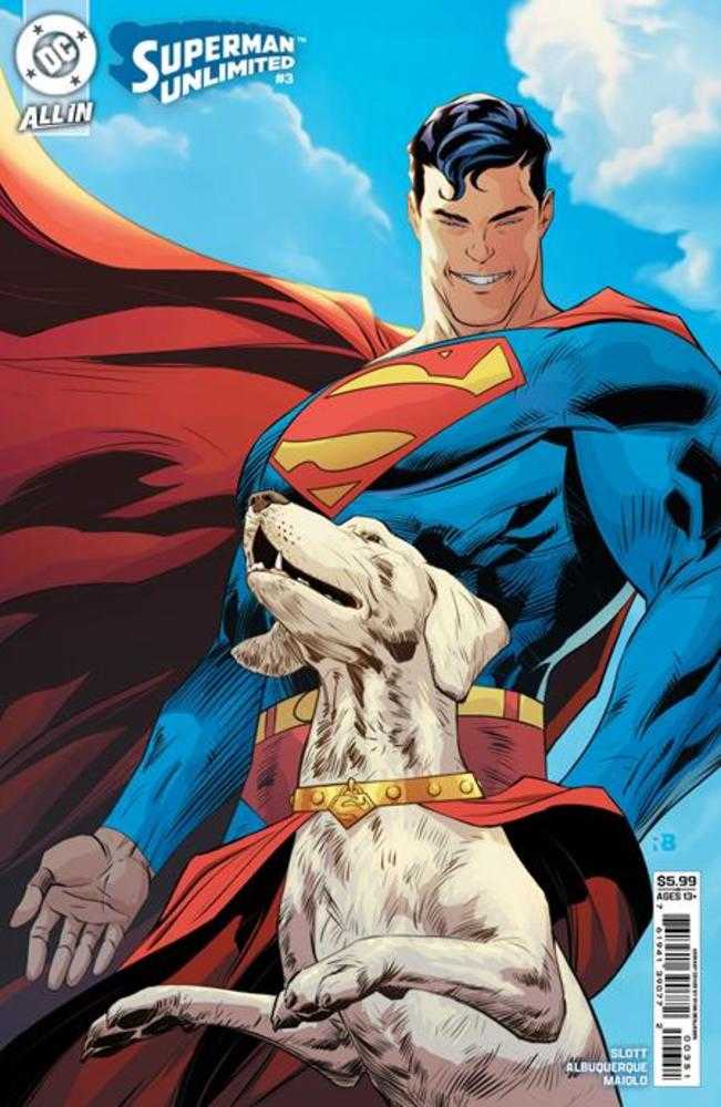 Superman Unlimited #3 Portada D Ryan Benjamin Variante en cartulina