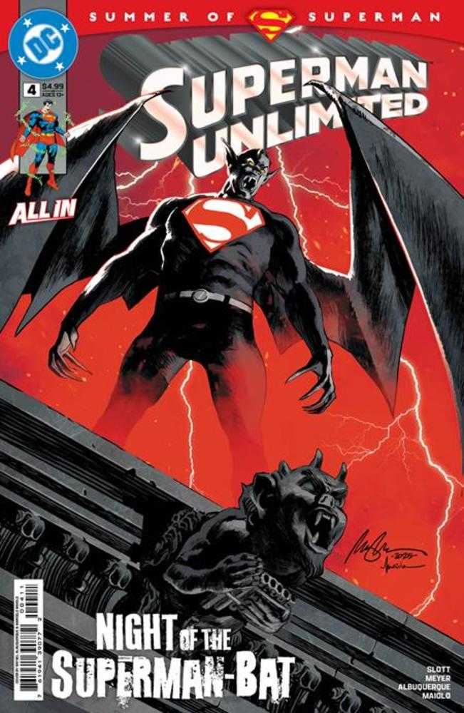 Superman Unlimited #4 Portada A Rafael Albuquerque