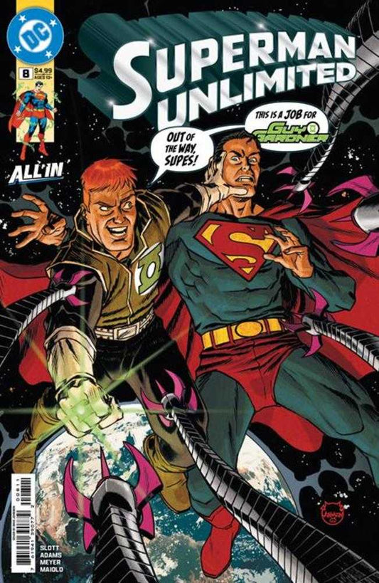 Superman Unlimited 8 Cover A Dave Johnson - Cadets Toys & Comics