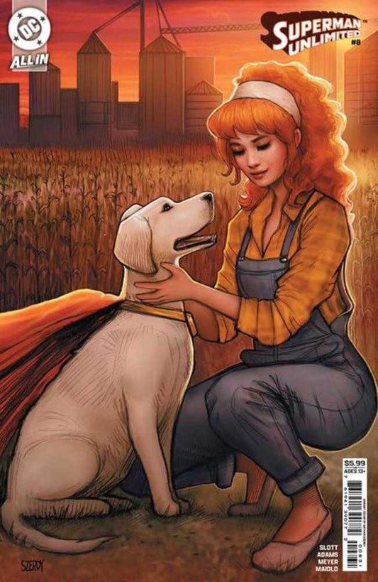 Superman Unlimited 8 Cover C Nathan Szerdy Card Stock Variant - Cadets Toys & Comics