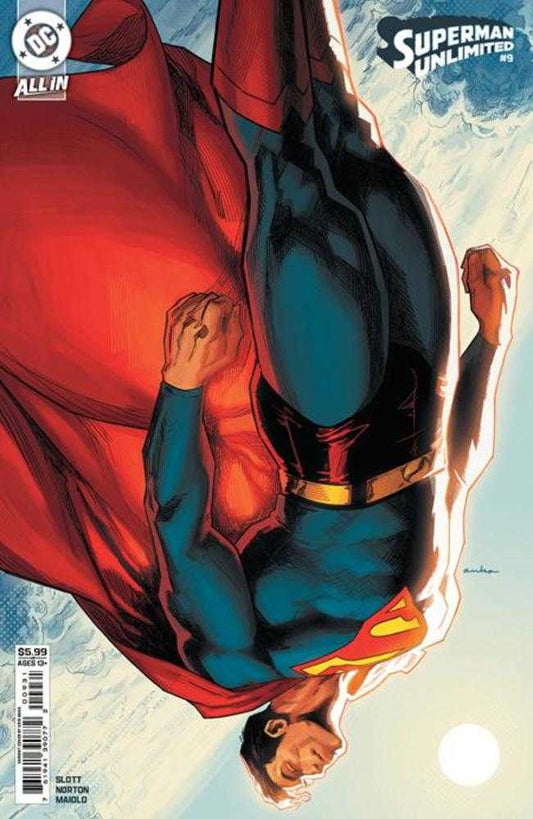 Superman Unlimited 9 Cover C Kris Anka Card Stock Variant - Cadets Toys & Comics