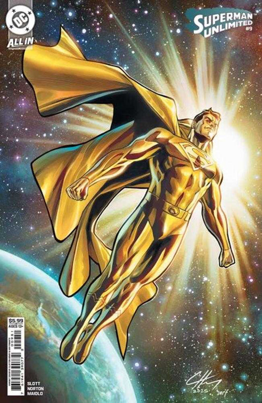 Superman Unlimited 9 Cover E Clayton Henry Card Stock Variant - Cadets Toys & Comics