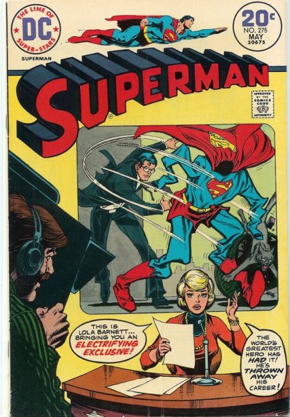 Superman, Vol. 1 #275 — La invasión de la libélula a Metrópolis