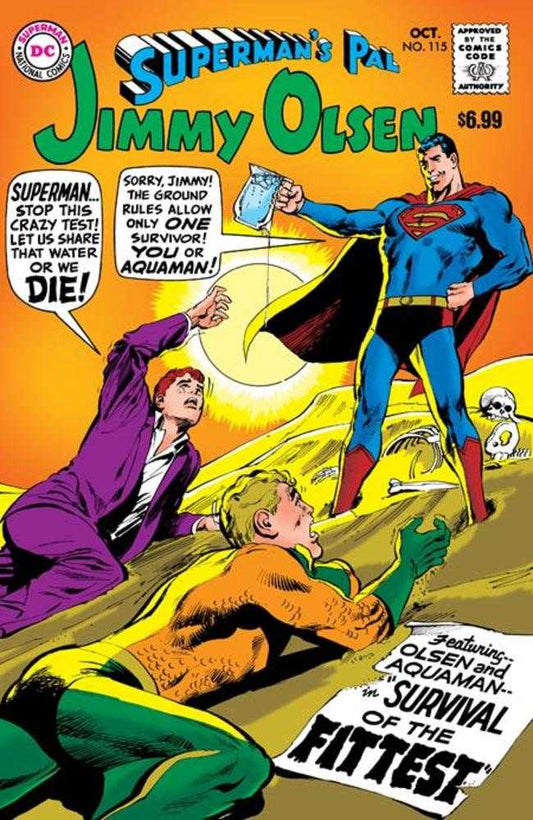 Supermans Pal Jimmy Olsen 115 Facsimile Edition Cover C Neal Adams Foil Variant - Cadets Toys & Comics