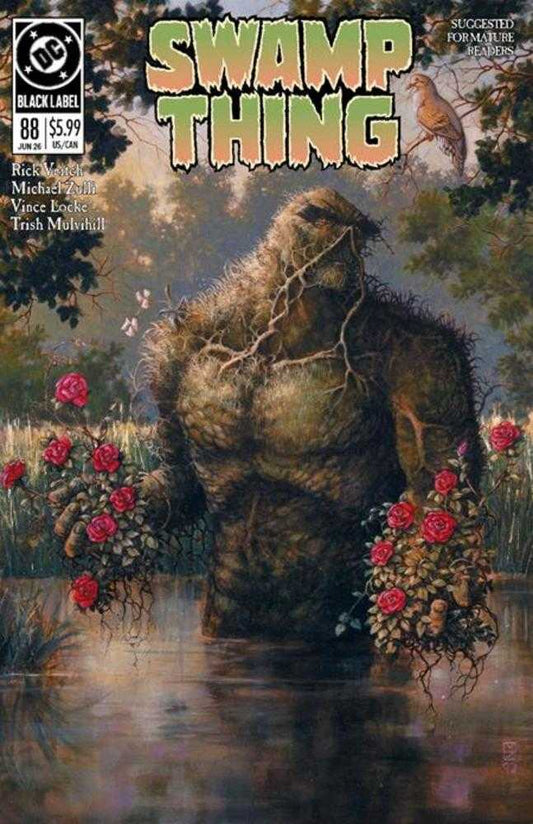 Swamp Thing 1989 1 (Of 4) 2nd Print Cover B Michael Zulli Card Stock Variant (Mature) - Cadets Toys & Comics