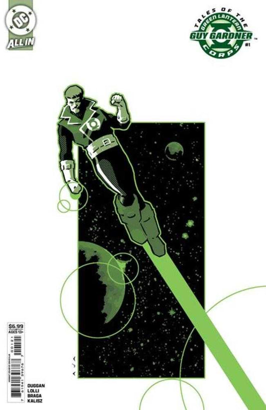 Tales Of The Green Lantern Corps Guy Gardner 1 (One Shot) Cover B David Aja Card Stock Variant - Cadets Toys & Comics