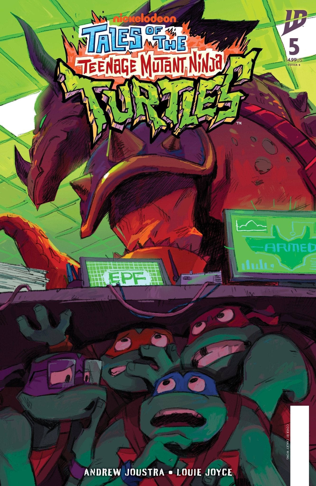 Tales Of The Teenage Mutant Ninja Turtles 5 Variant B (Wong) - Cadets Toys & Comics
