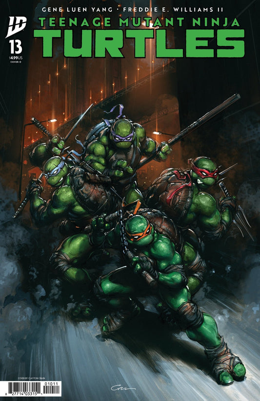 Teenage Mutant Ninja Turtles 13 Variant D (Crain) - Cadets Toys & Comics