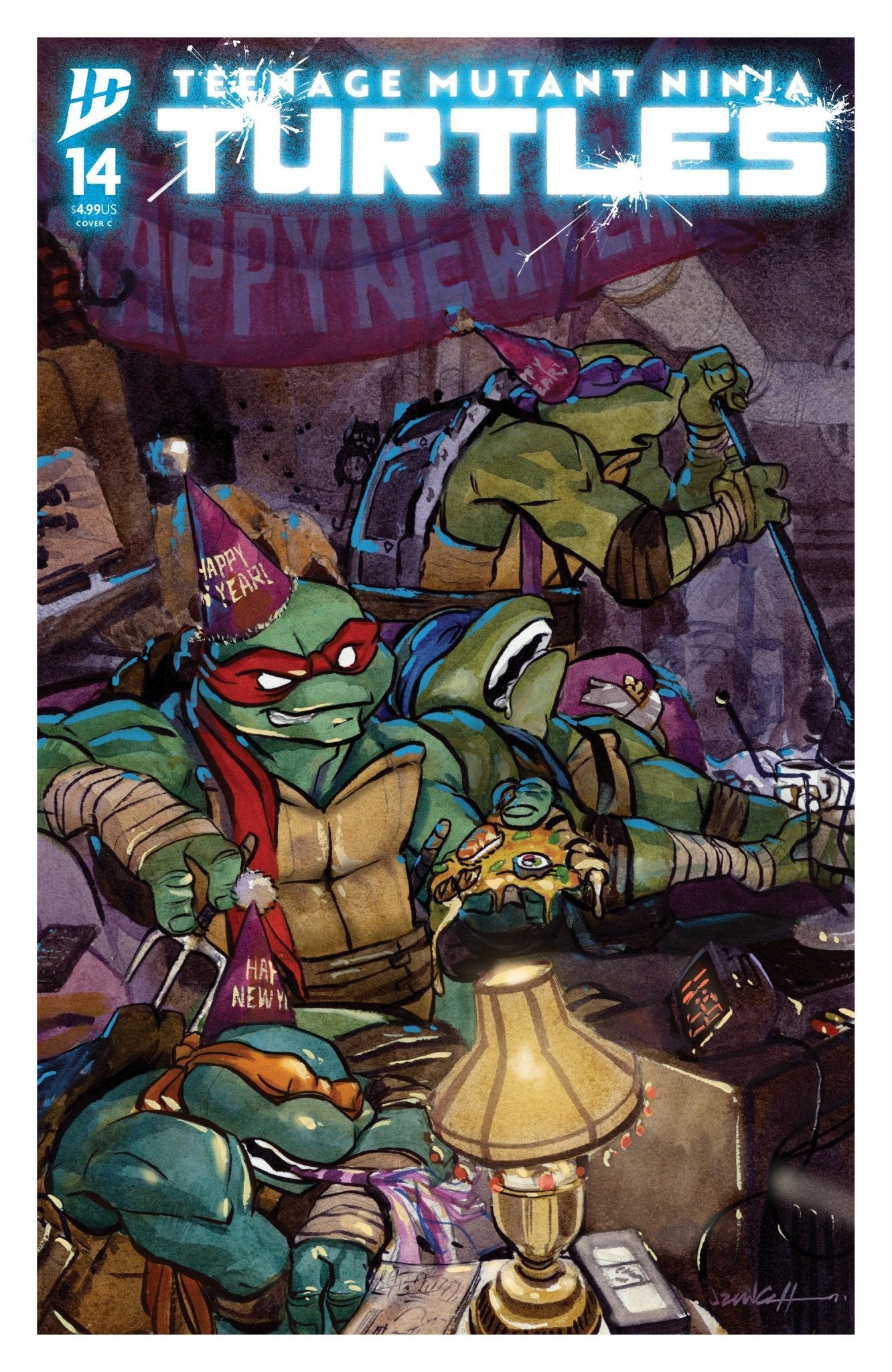 Teenage Mutant Ninja Turtles 14 Variant C (Cullum) - Cadets Toys & Comics