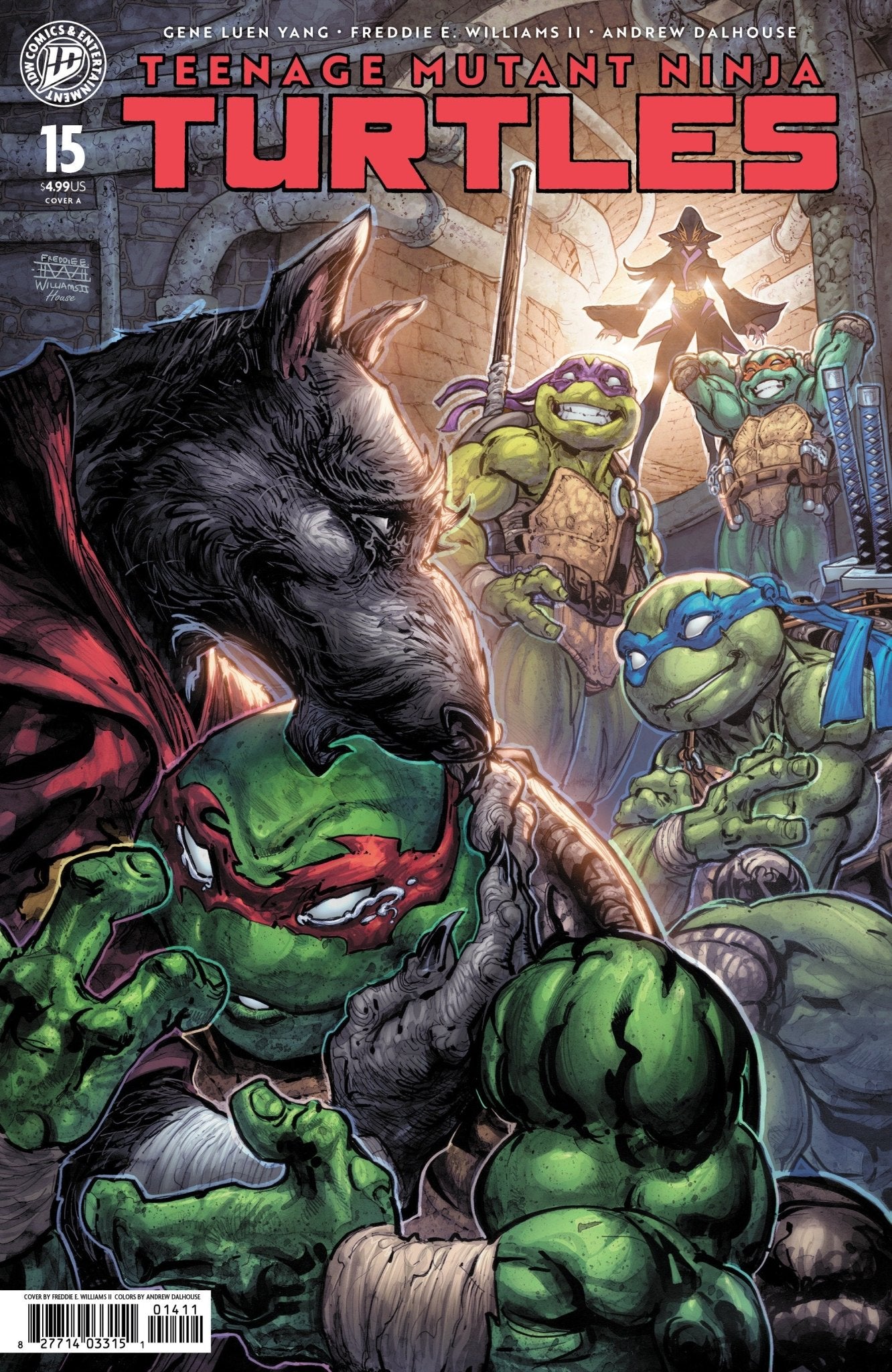 Teenage Mutant Ninja Turtles 15 Cover A (Williams II) - Cadets Toys & Comics