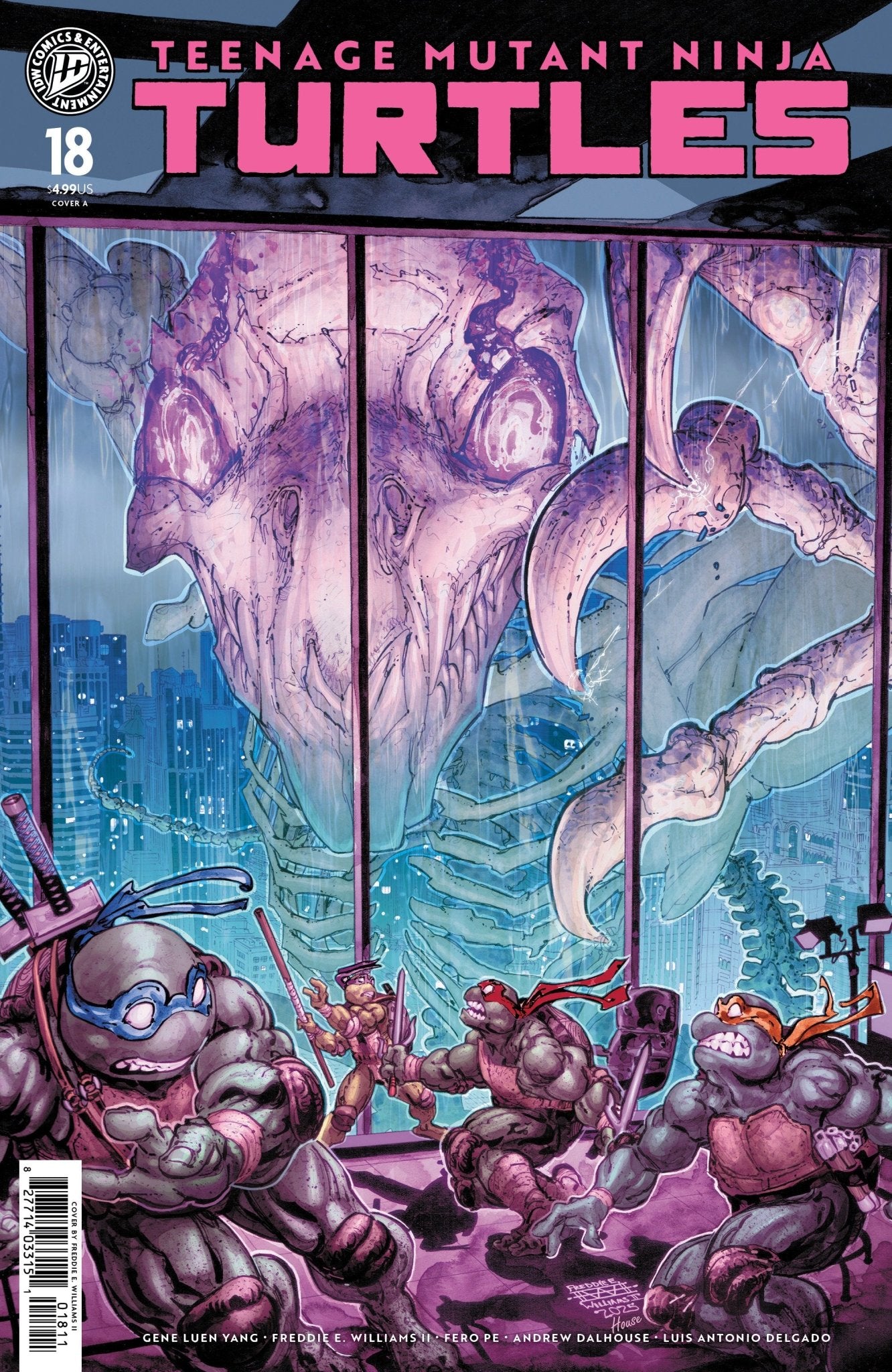Teenage Mutant Ninja Turtles 18 Cover A (Williams II) - Cadets Toys & Comics