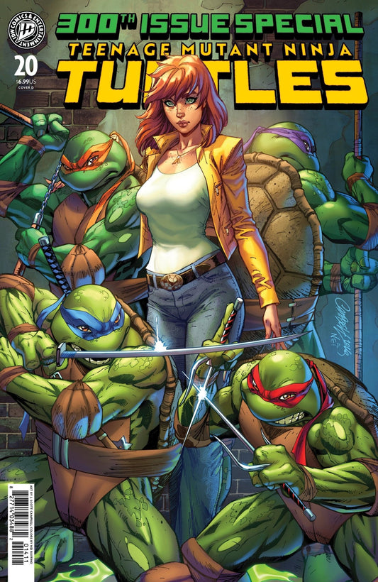 Teenage Mutant Ninja Turtles 20: 300th Issue Special Variant D (Campbell) - Cadets Toys & Comics