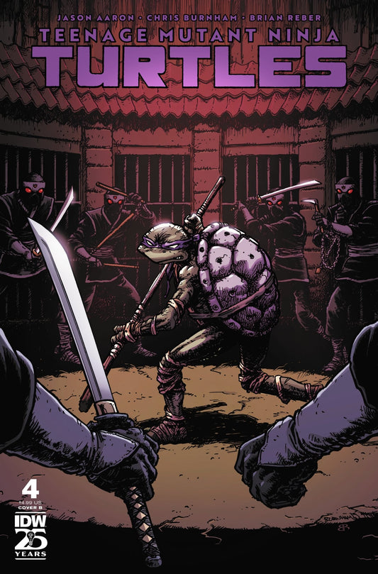 Teenage Mutant Ninja Turtles (2024) 4 Variant B (Burnham) - Cadets Toys & Comics
