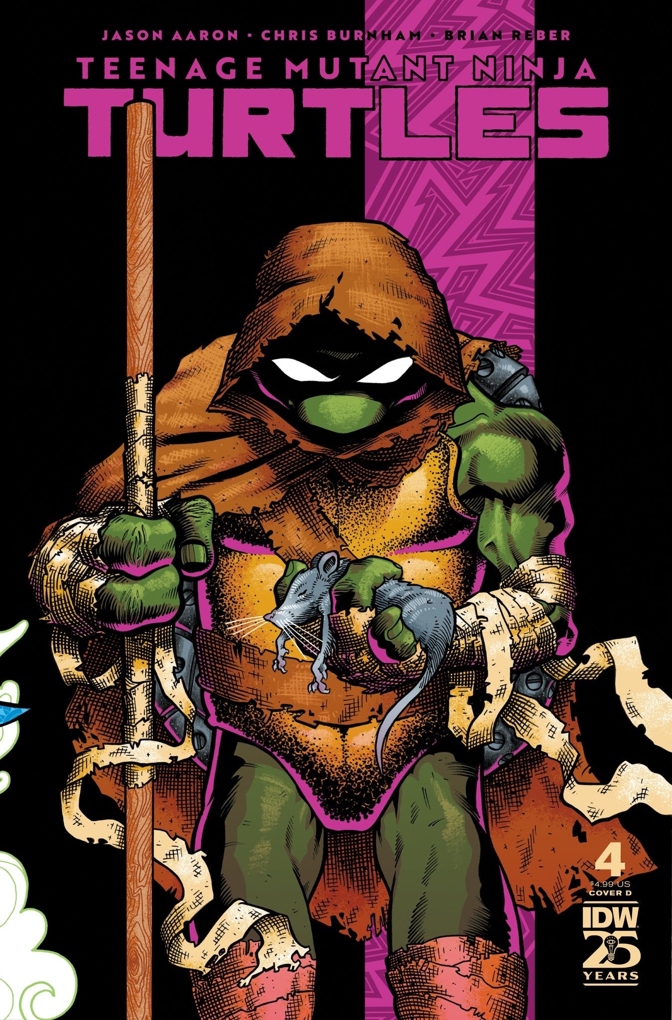 Teenage Mutant Ninja Turtles (2024) 4 Variant D (J. Gonzo) - Cadets Toys & Comics