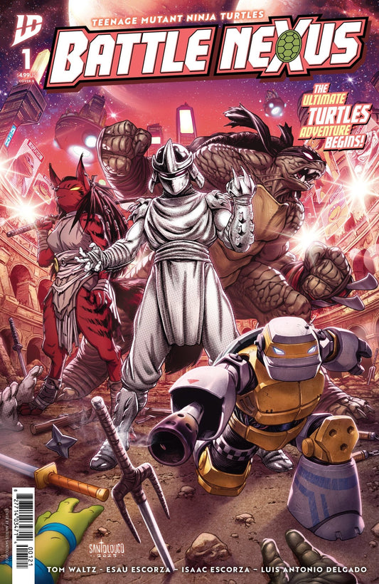 Teenage Mutant Ninja Turtles: Battle Nexus 1 Variant B (Santolouco) - Cadets Toys & Comics