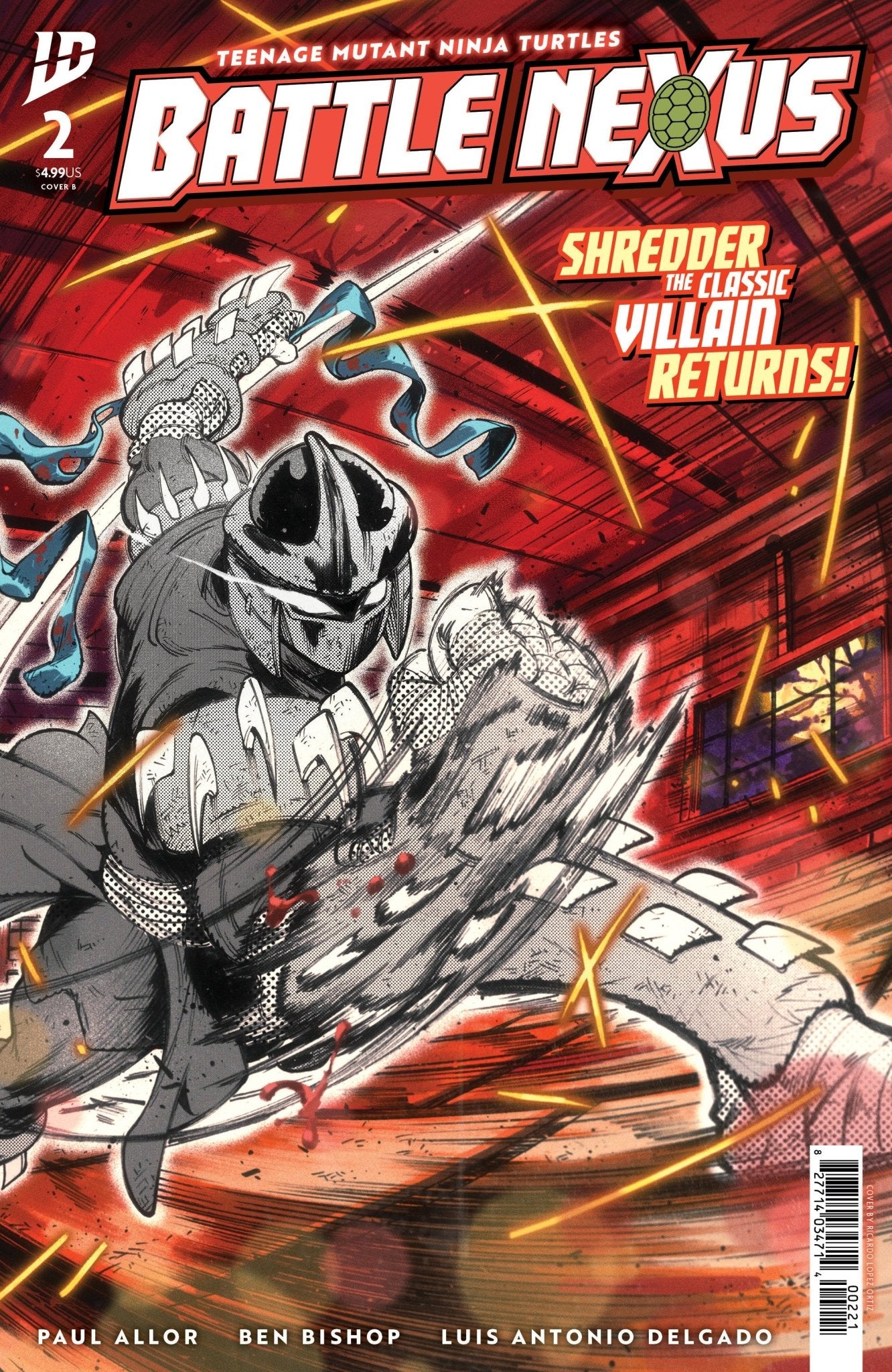 Teenage Mutant Ninja Turtles: Battle Nexus 2 Variant B (Ortiz) - Cadets Toys & Comics